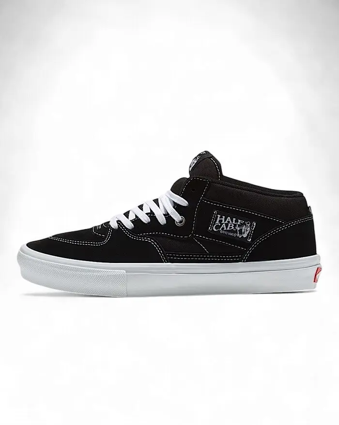 Classic Mid-Top Casual Skate Sneaker in Suede & Canvas for Skateboarders with PopCush Cushioning & SickStick Rubber Grip