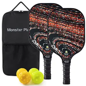 Monster Planet Pickleball Paddles USAPA Approved Glass Fiber Earth Series-10503 Beginner
