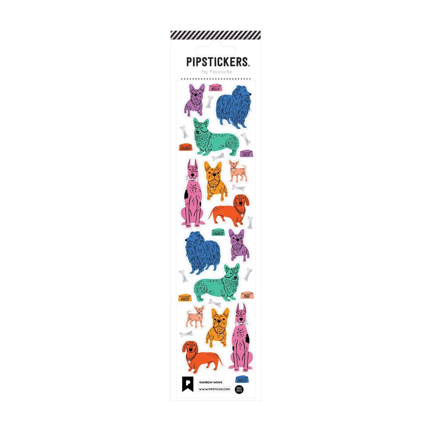 Rainbow-Wows Stickers by Pipsticks