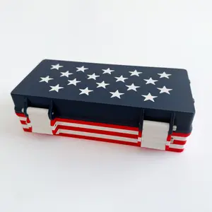 Patriotic Peptide Storage Case - Holds 36 3mL Peptide vials