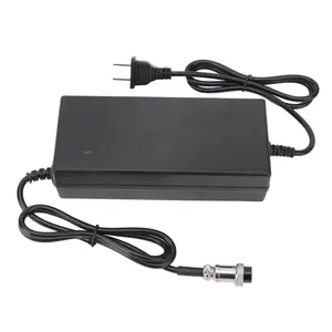 3A Plastic Portable Universal Battery Charger, Electric Scooter & E‑Bike Charger, Compatible with 60V Electric Skateboards/Scooters, US Standard 100–240V