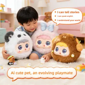 AI cute pets will evolve into intelligent dolls, cartoon trendy toys,  teenagers Interactive Puppy birthday gifts for kids budget rc rechargeable rccar