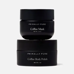 The Clean Coffee Mask and Body Polish Duo by Primally Pure