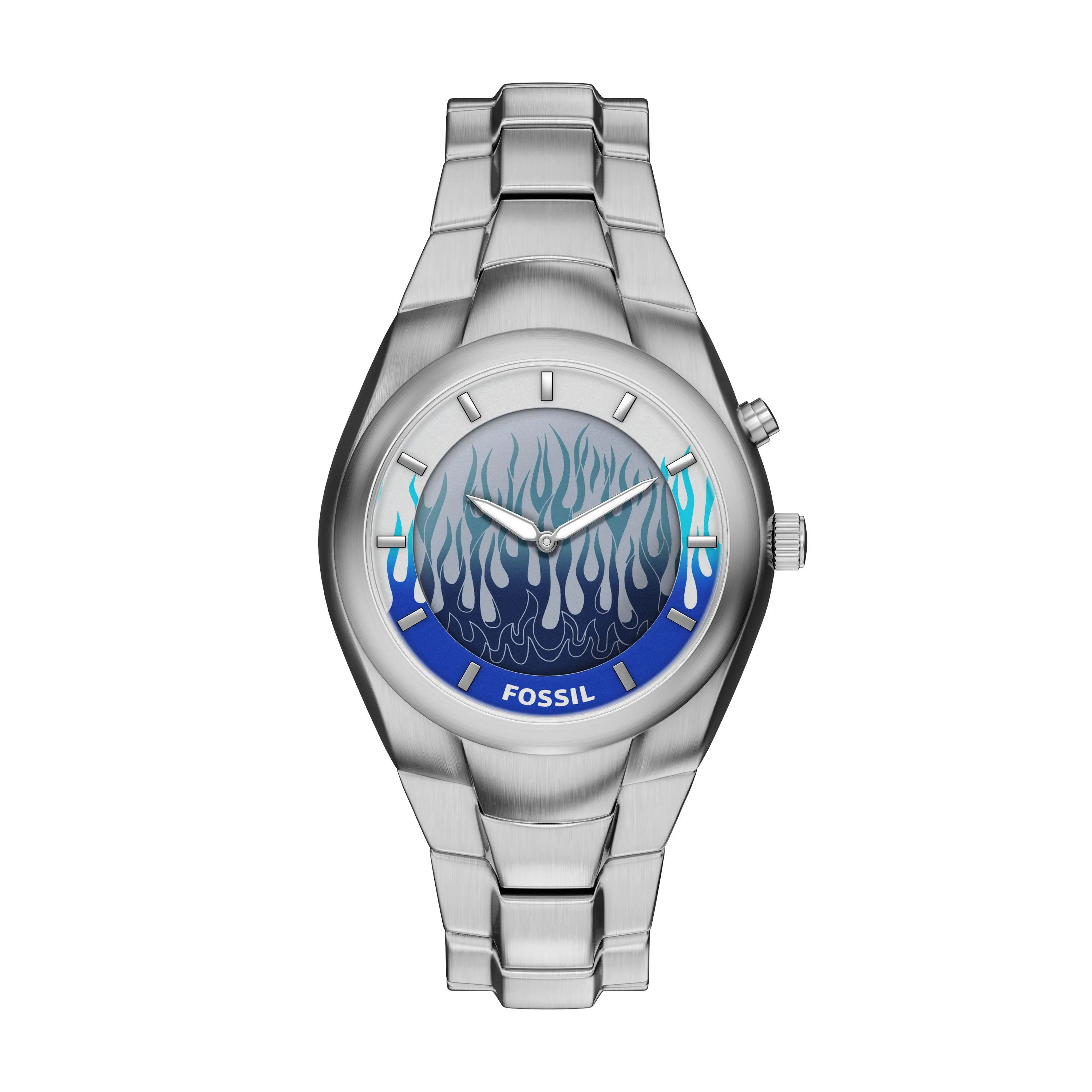 Fossil Men's Y2K Big Tic 40mm Stainless Steel Watch Fossil Men's Y2K Big Tic 40mm Stainless Steel Watch