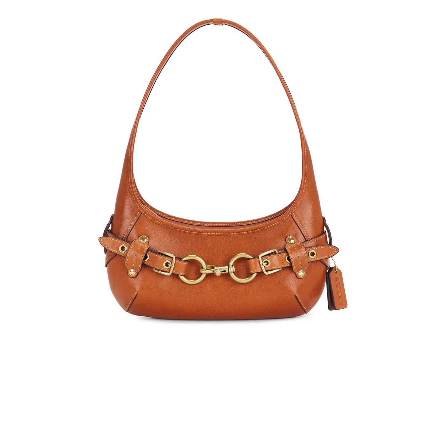 Coach Belted Ergo Shoulder Bag 26 in Amber Brown Coach Belted Ergo Shoulder Bag 26 in Amber Brown