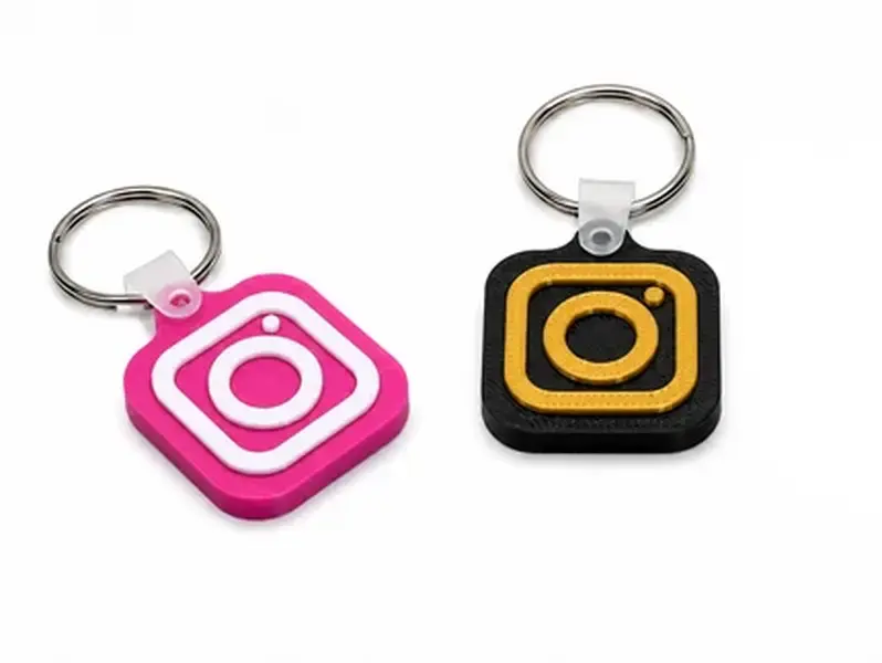 🔥📲 NFC Social Media Keychain 🔗✨ | Tap-to-Share Creator Accessory 🚀 | One-Tap Profile Sharing 🌐💫 | Custom 3D Printed Keychain 🎨🔑