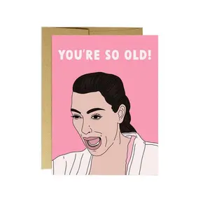 Kim K birthday Card