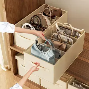 Space-Saving Bag Storage Organizer, Home Use Totem Backpack Storage Bag, Closet Divider Dust-Proof Bags, Efficient Organization Solution, Durable Storage Organizer, Space Saver Bags