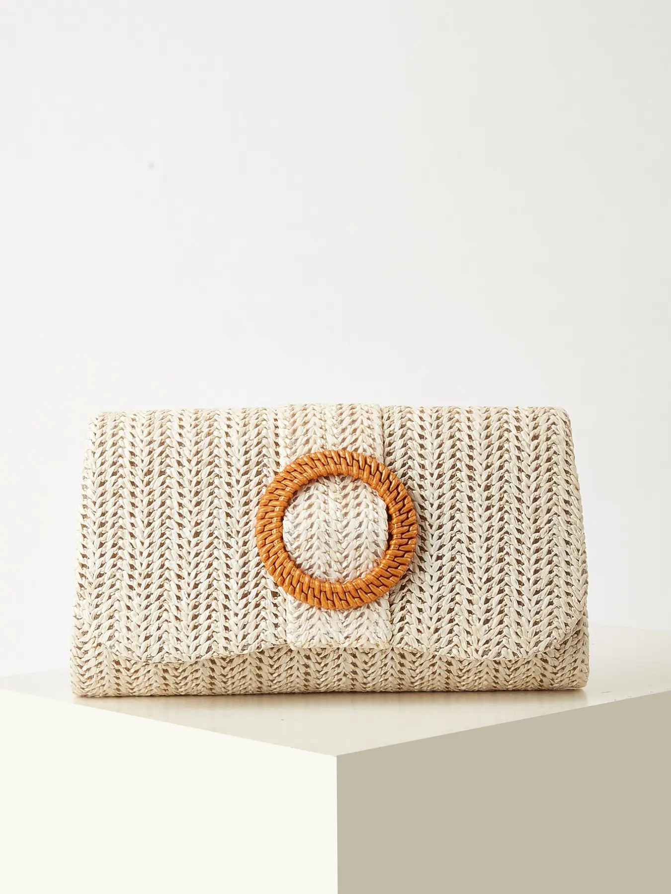 Women's Fashion Woven Handbag, Straw Basket Bag, Summer Essential, Beach Holiday, Business Commute, Crossbody Bag, Makeup Bag, Casual Simple, Fashionable Bags, Casual Trendy Bag