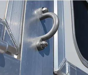 Aluminum Bolt on Tie Loop or Tie Hook