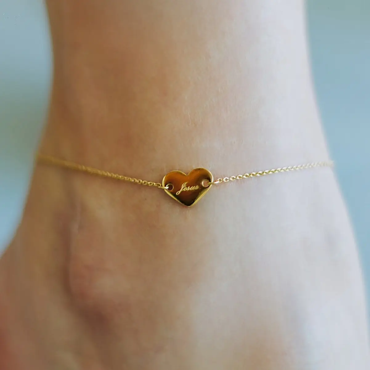 Jesus Heart Anklet