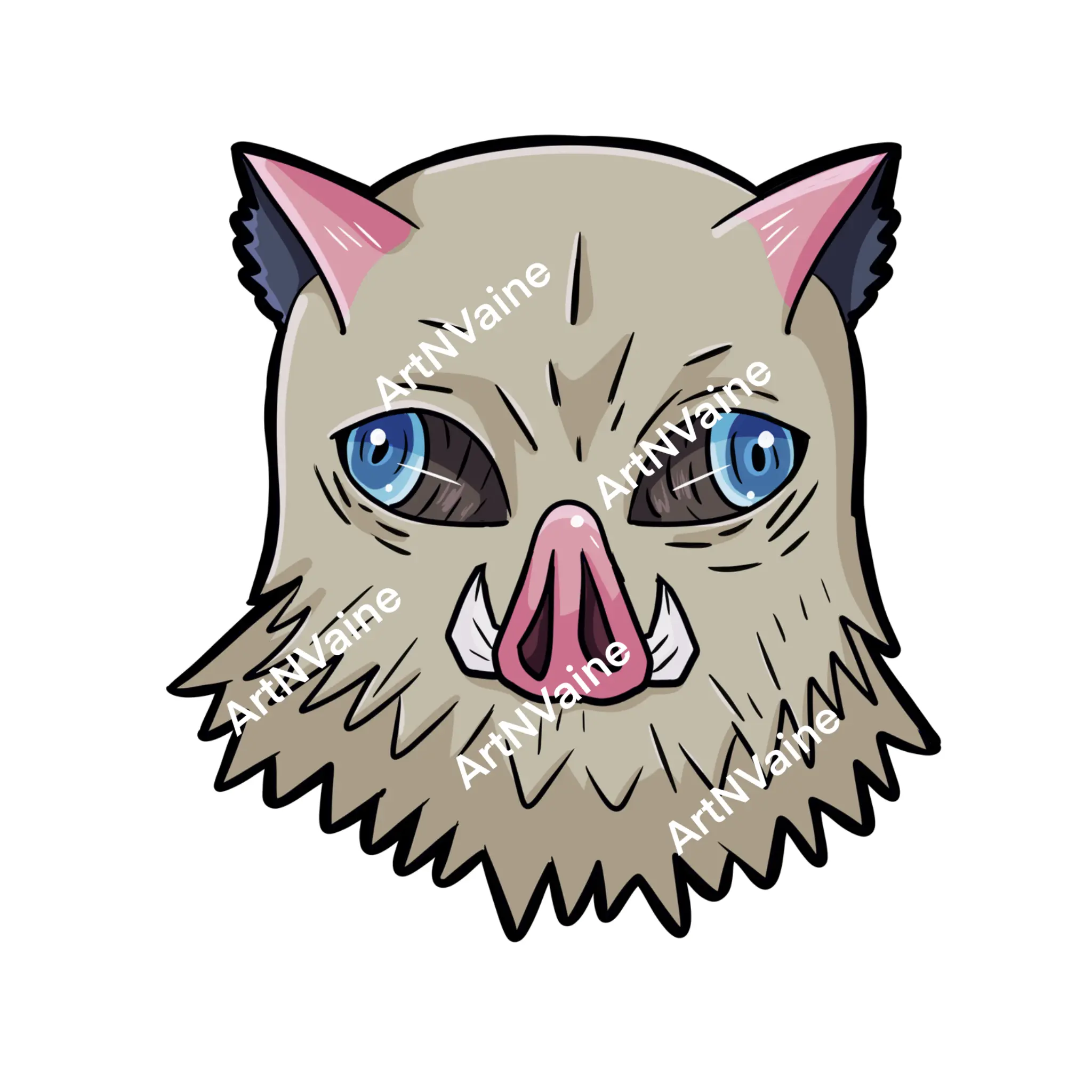 Inosuke Stickers