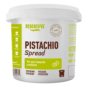 Pistachio Cream Spread for Dubai Chocolate Bars | Smooth Rich Pistachio Filling for Cakes, Cookies, Pastries & Desserts | Perfect for Viral Recipes | Gluten-Free | No High Fructose Corn Syrup | Kosher Certified