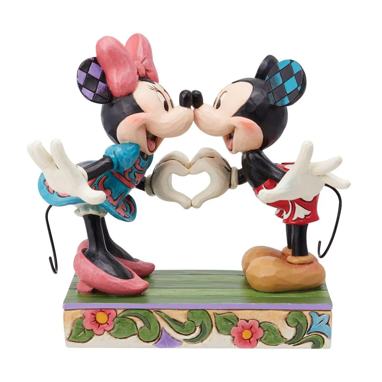 Disney Traditions Jim Shore Mickey/ Minnie w/ Hearts Figure