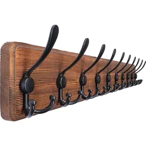 Rustic large coat rack wall mount386 long coat rack for wall wood coat rack hook farmhouse coat hanger wall mount for hanging jacket coat