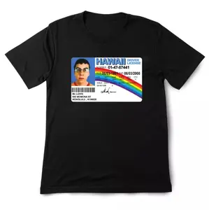 McLovin T-Shirt Superbad Movie Mens Black
