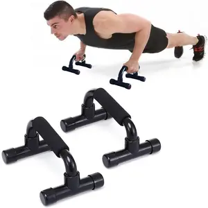 Push Up Bar Strength Training - Home Gym Exercise Equipment Push-up Stands with Cushioned Foam Grip Handles Non-Slip Sturdy Structure - Floor Workouts Fitness Calisthenics for Men Women