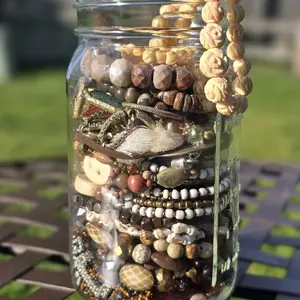 Mystery Jewelry Jar- Earth Tones