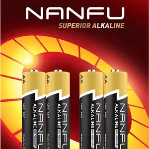 Nanfu AA4 Blister Pack x20 = 80 battery Cells Accessories  Batteries
