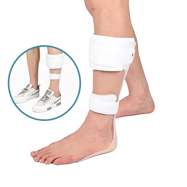 AFO Drop Foot Brace, Half‑Sole Lightweight Ankle Stabilizer, Shoe Insert Brace, Unisex for Men and Women