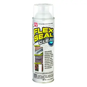Flex Seal 14 oz Satin Clear Rubber Spray Sealant - Pack of 6 Flex Seal 14 oz Satin Clear Rubber Spray Sealant - Pack of 6