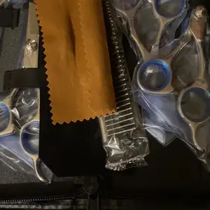 7 PCS Professional Pet Dog Grooming Scissors Set Straight Curved Thinning Shear, Dog Scissors for Grooming