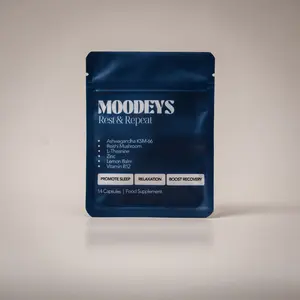 Rest & Repeat 7-day Trial by Moodeys -  Natural Sleep & Recovery - 100% Organic Adaptogen Sleep Supplement