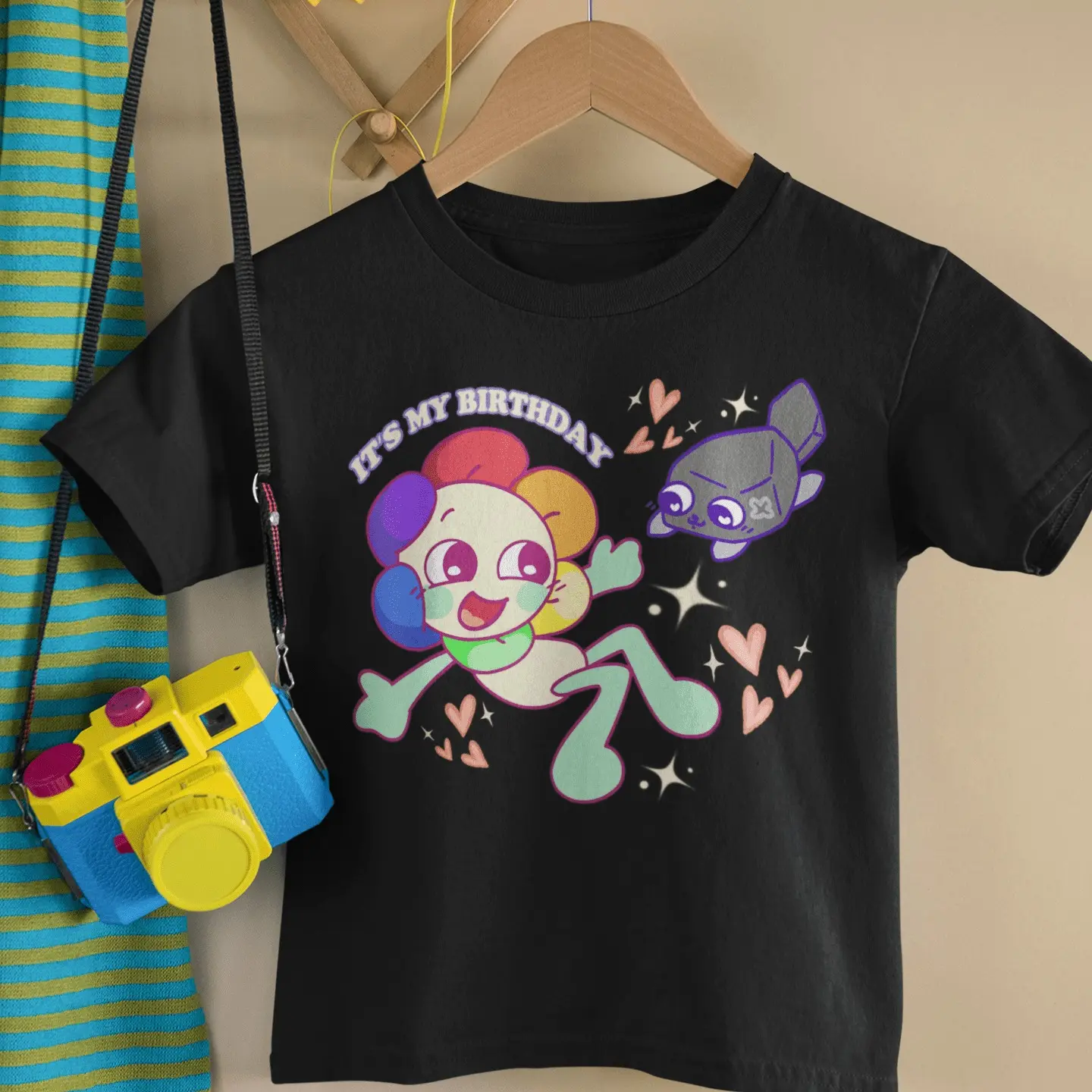 It's My Birthday Dandy World Costume For Kids Adult Dandy's, Birthday Shirt Boy, Girls Birthday Shirt, Birthday Shirts, Birthday Squad Shirts Birthday Girl Shirt Women, Boys Birthday Shirt, Family Bir