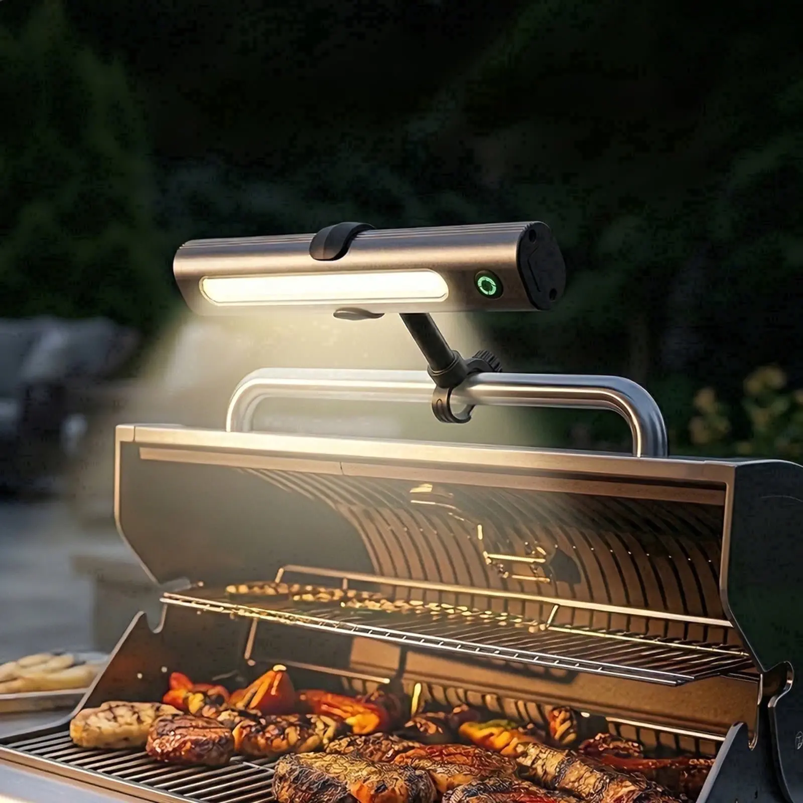 Rechargeable Magnetic BBQ Grill Light, 360° Rotatable, IPX5 Waterproof, USB-C Charging for Blackstone Griddle & Weber Grill (No ratings yet)
