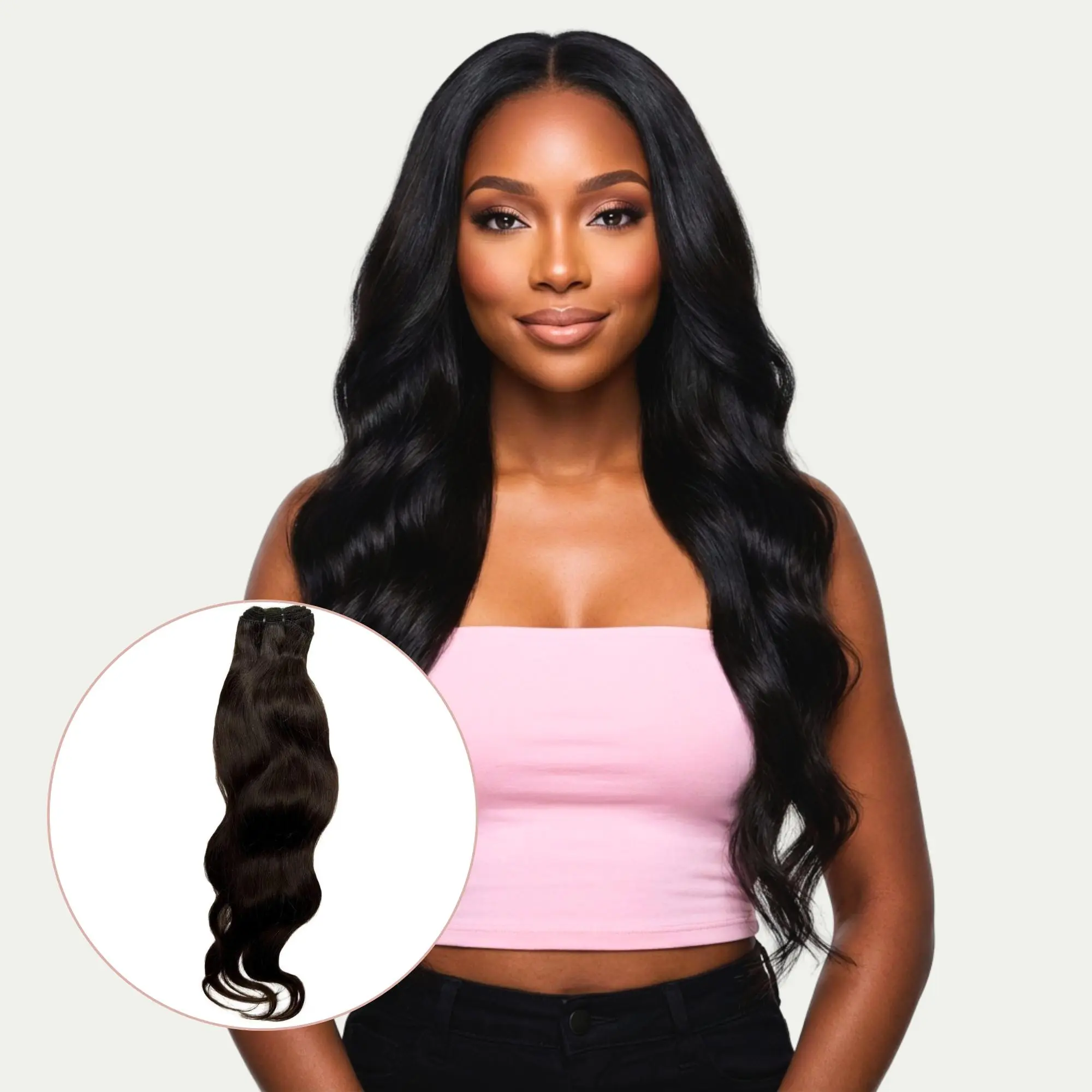 Raw Indian Wavy 100% Human Hair Bundles - 10-28" Lengths, 100g Wefts, Machine Double Stitched, Naturally Wavy Style, Virgin Remy Hair from South East India Temples
