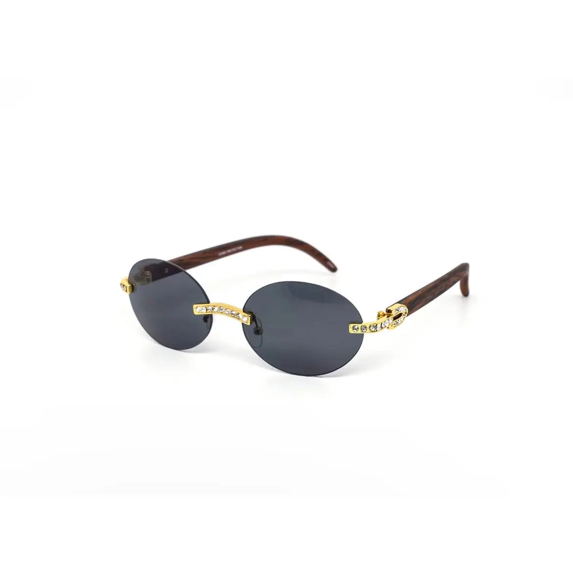 Nostalgic Classic Black Biggie Shades Sunglasses, Suitable for Any Occasion