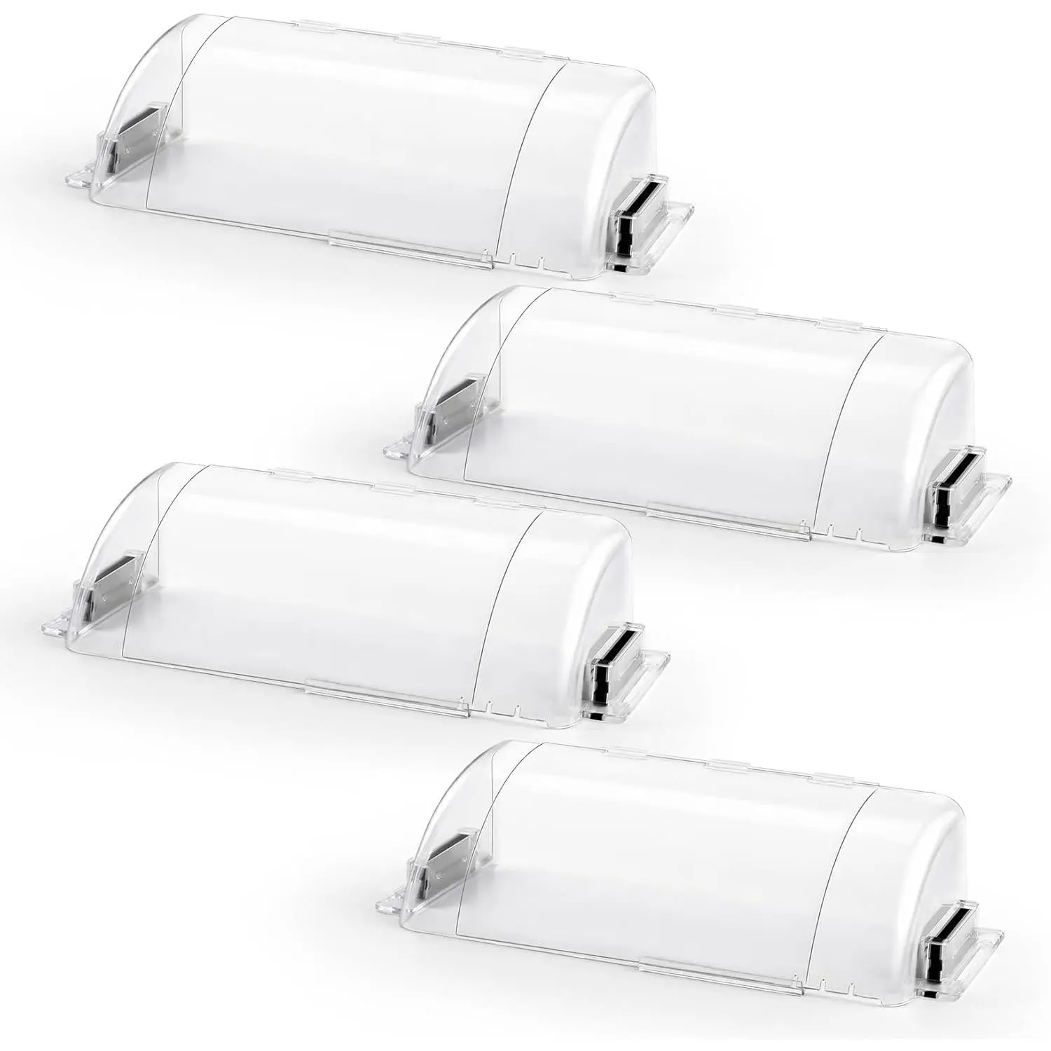 Air Vent Deflector, Adjustable Floor Vent Deflectors from 8.5" to 15", Air & Heat Redirectors for Registers, Grilles & Vents, Ideal for Bedrooms, Living Rooms and  Offices, 4 Pack