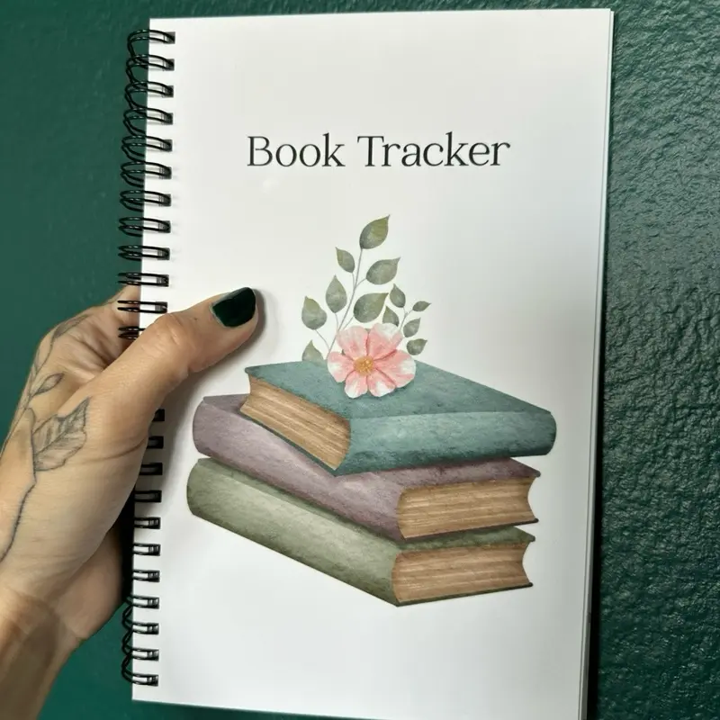 Book tracking journal for owned books