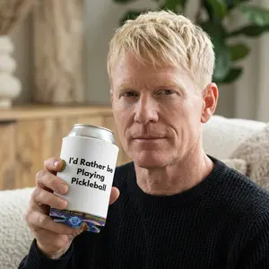 I'd Rather Be Playing Pickleball Can Cooler | Pickleball Can Cooler