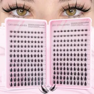 Eyelash Extension, D-Roll False Lashes, Mixed Lengths, Odorless, Easy Application, Non-Toxic, Home Makeup Essential