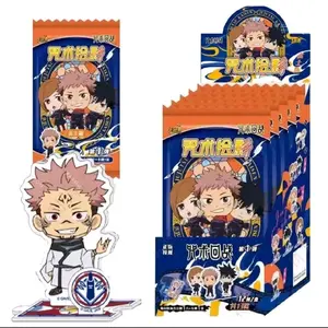 KAYOU Original Jujutsu Kaisen Card Spell Shadow Warlock Acrylic Anime Collection Cards Anime Peripheral Toys Flash Card Gifts