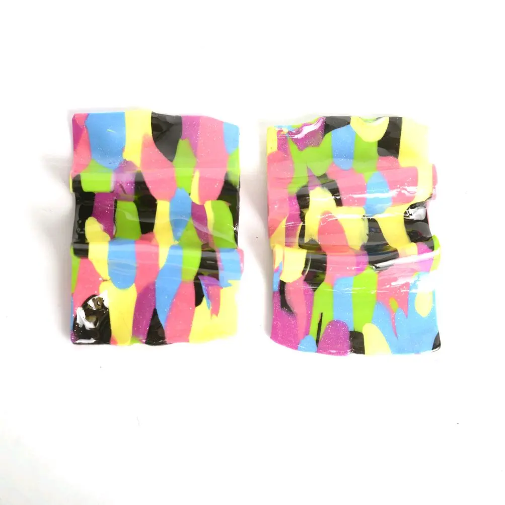 LYNDSAY- Neon Statement Polymer Clay Earrings