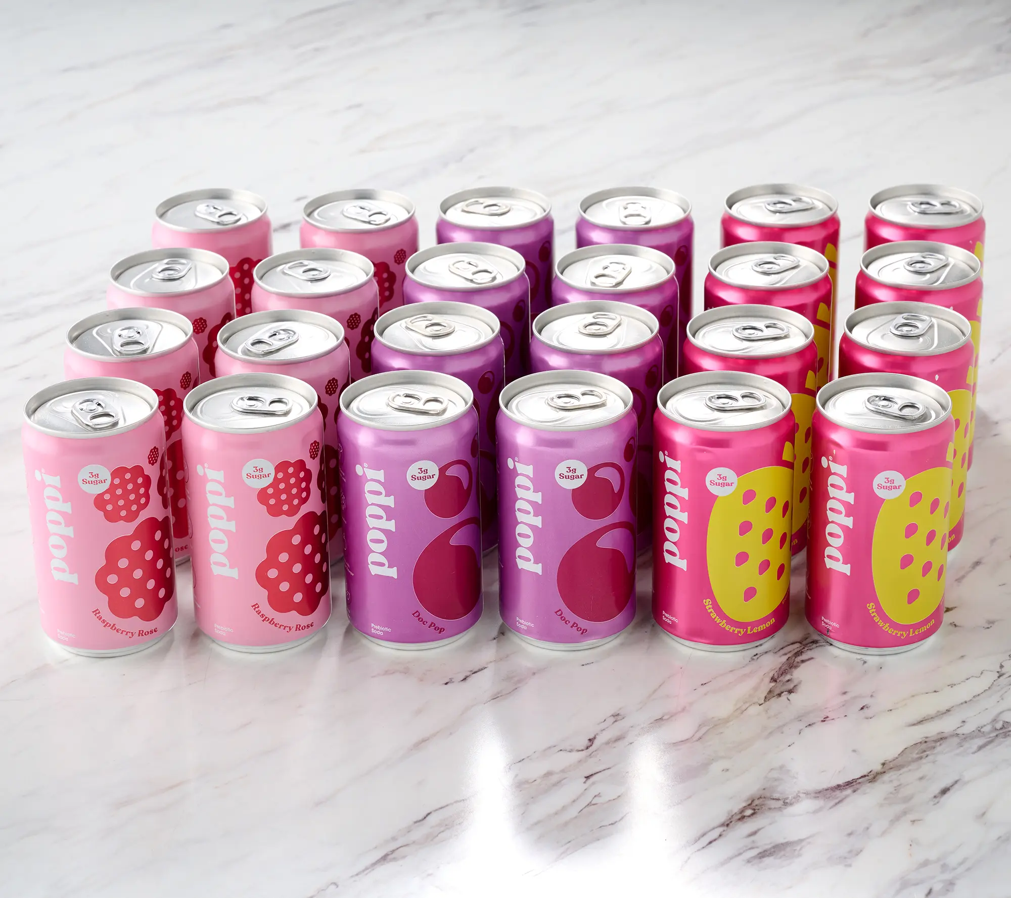 Poppi (24) 7.5-oz Mini Cans 3g Sugar Soda