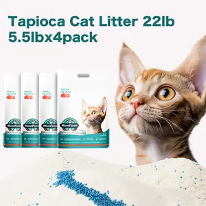 Moonforest Cat Litter,kitty litter,Tapioca Cat Litter, Smart litter boxes cat litter,Tofu cat litter, Clumping Premium, Low Dust Cat Comfort