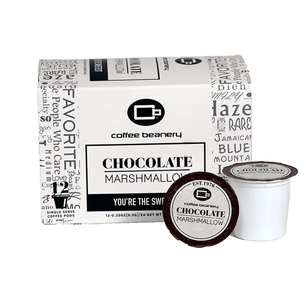 Chocolate Marshmallow Flavored Coffee Pods