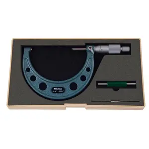Mitutoyo  3-4 in. Mechanical Micrometer with Ratchet Stop Standard