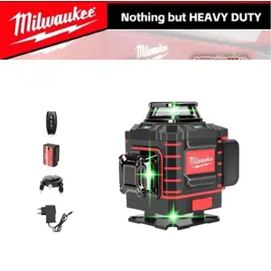 Milwaukee 360° Green Laser Level Kit | Perfect for Tiling, Framing & Construction Layout Cordless