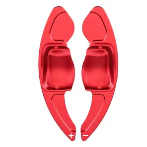 Car Steering Wheel Paddle Shift Extension Cover, Aluminum Alloy Car Steering Wheel Paddle Shift Extension Cover, Car Steering Wheel Insert Accessories, Car Accessories for VW Golf 5 6 MK6 GTI R Jetta MK5 Passat B6 B7 CC Sharan Tiguan