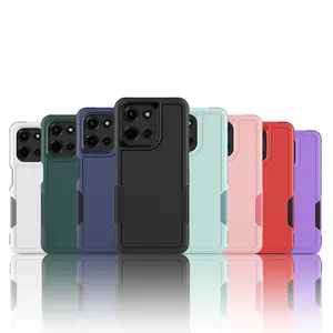 Compatible with Motorola G 5G 2024 2025  MOTO G Stylus 5G 2024, Contrasting Color Thickened Protective Anti-drop and Wear-resistant Phone Case