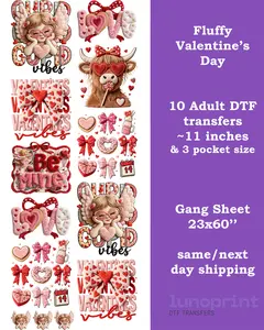Valentine's Day DTF Gang Sheet