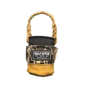 Half Hitch Mini Grunt Bag w/Pockets - Y2K Style Handmade Leather Durable Custom Patterns USA Crafted