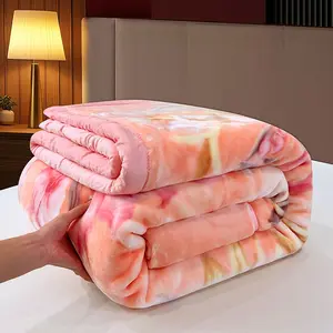 Double Layer Cloud Velvet Blanket, Thick Temperature Lock Design, Premium Gift Packaging, Soft Plush Touch, Instant Comfort, Skin Friendly Blanket