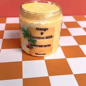 Mango & Coconut milk body butter
