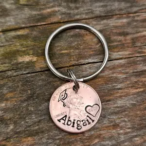 Graduation Penny Keychain