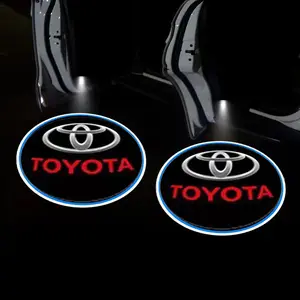 Suitable for Toyota/Chevrolet/Hyundai/Volkswagen/Ford 2-piece LED door projection welcome lights, suitable for Honda Civic/Accord/CR-V/Fit/HR-V/Vezel/Odyssey door projection welcome lights